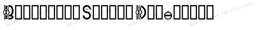 Blackened Script Dem字体转换